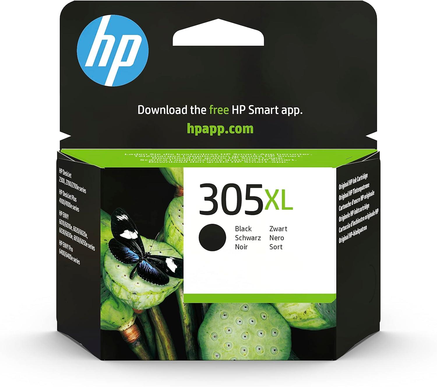 HP 305XL Schwarz Original Druckerpatrone