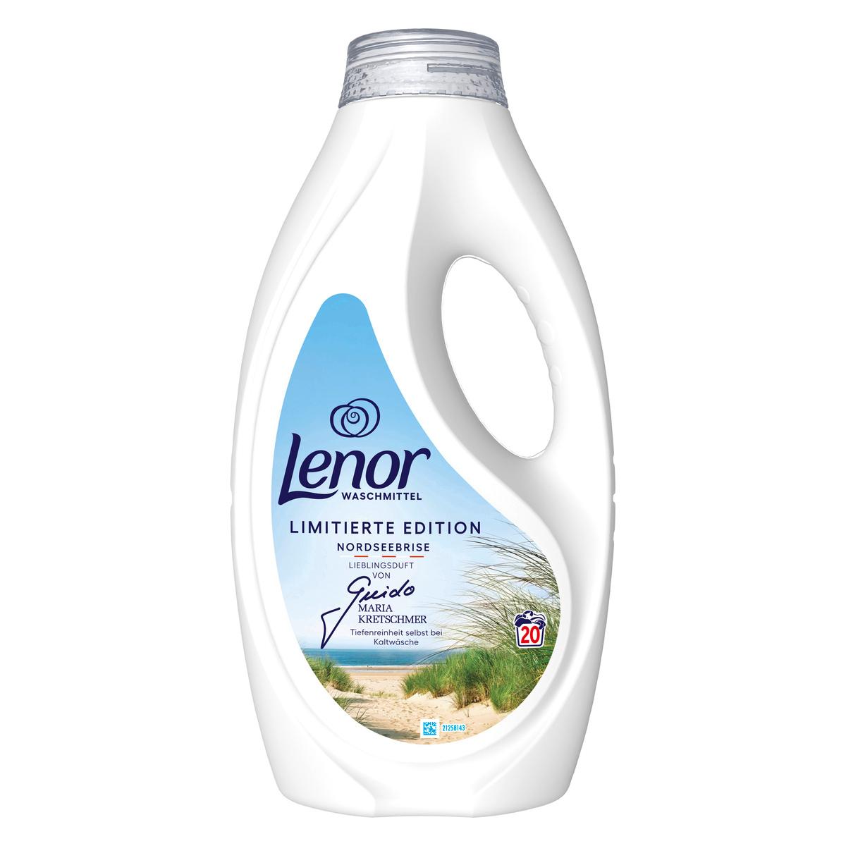 Lenor Vollwaschmittel Flüssig Nordseebrise 20WL
