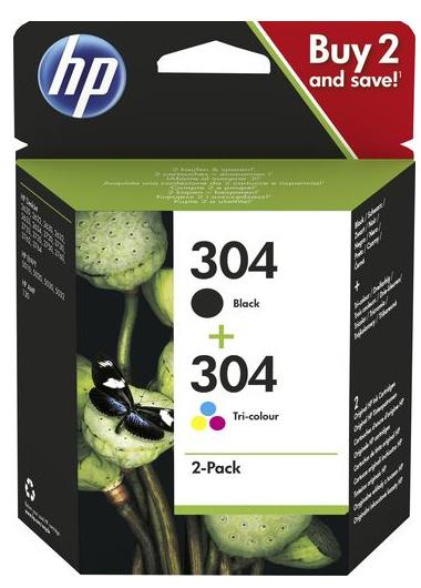 hp 304 Original Druckerpatrone 3JB05AE Multi schwarz + 3 Farben