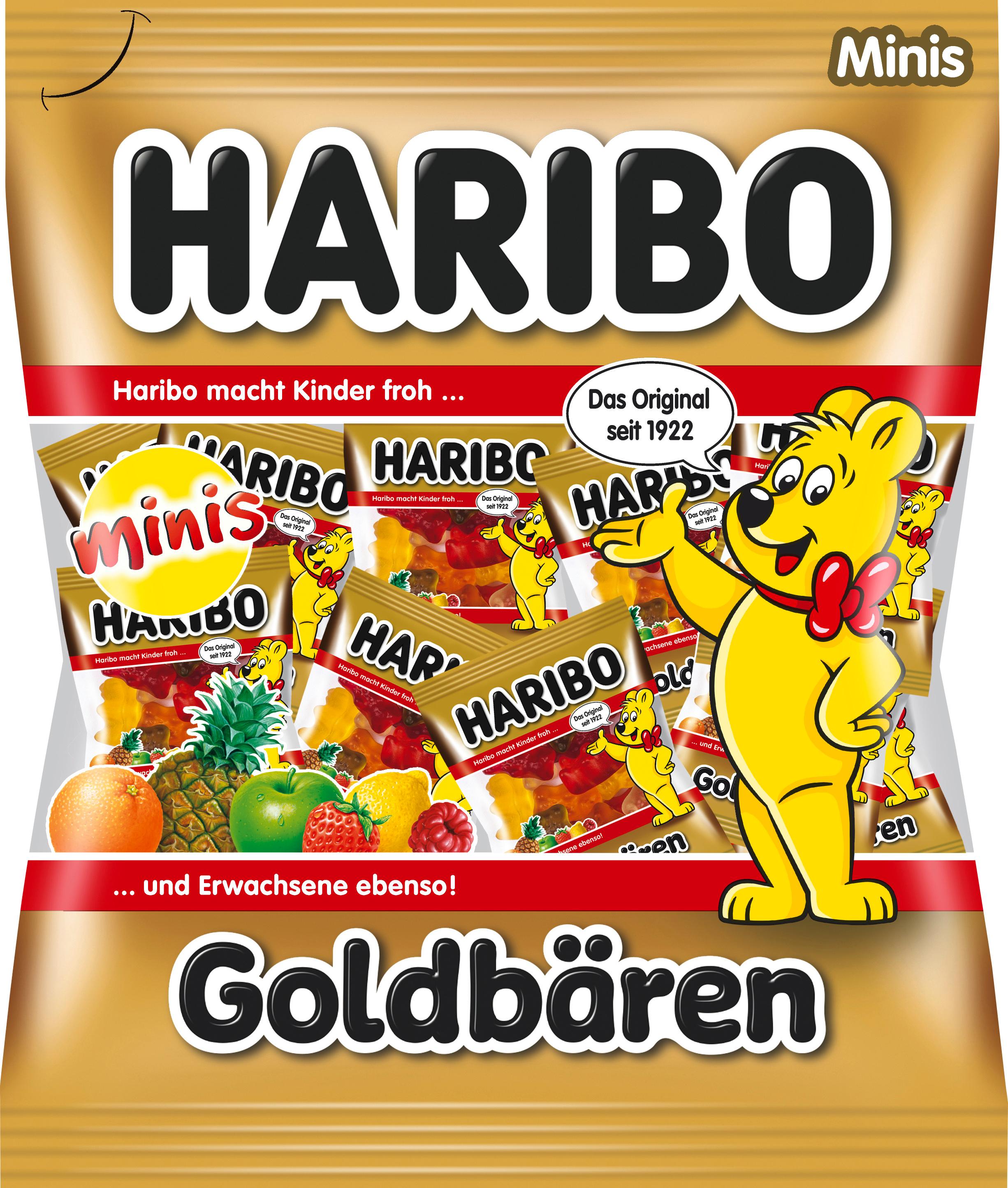 Haribo Fruchtgummi Goldbaeren Minis
