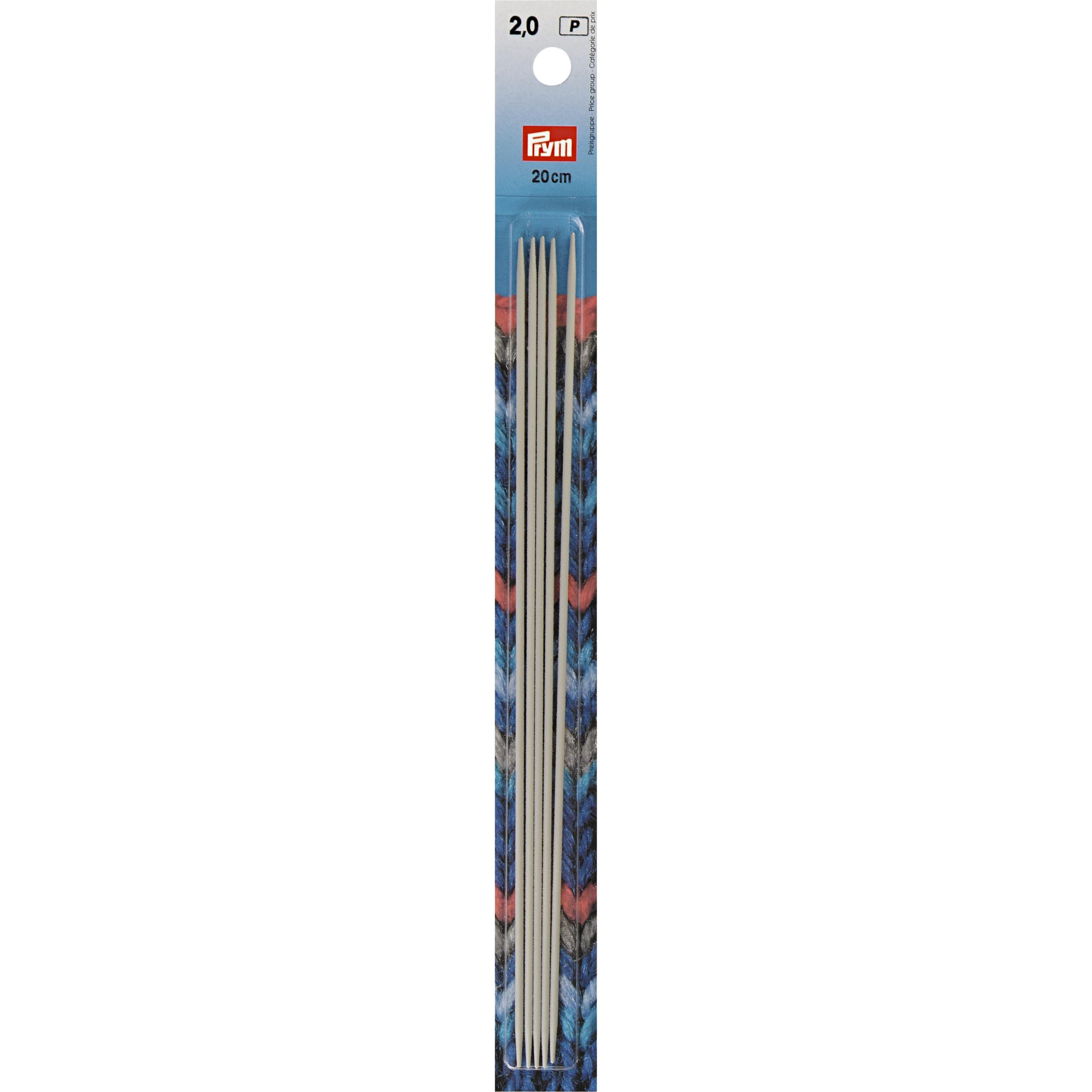 Prym Strumpfstricknadeln 20cm Stärke 2