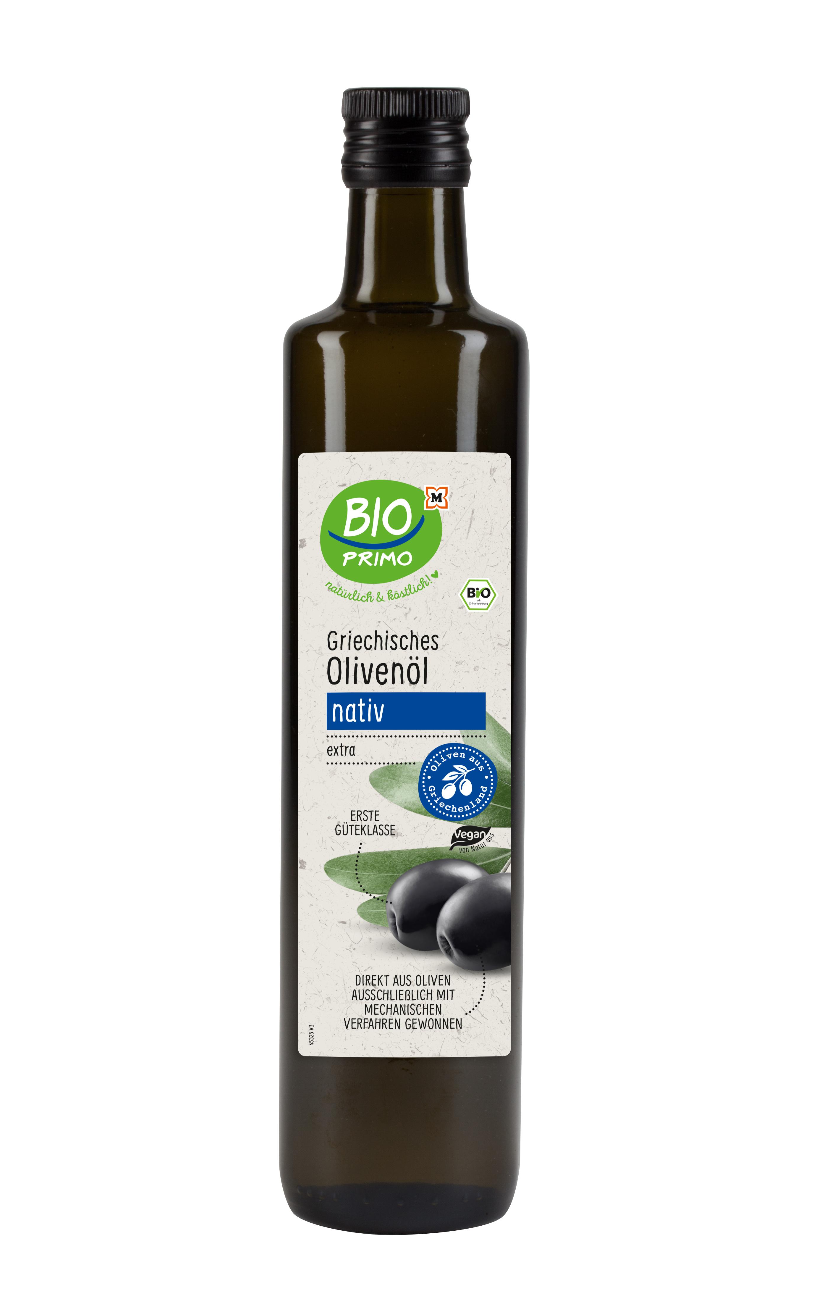 BIO PRIMO Bio Griechisches Olivenöl nativ extra