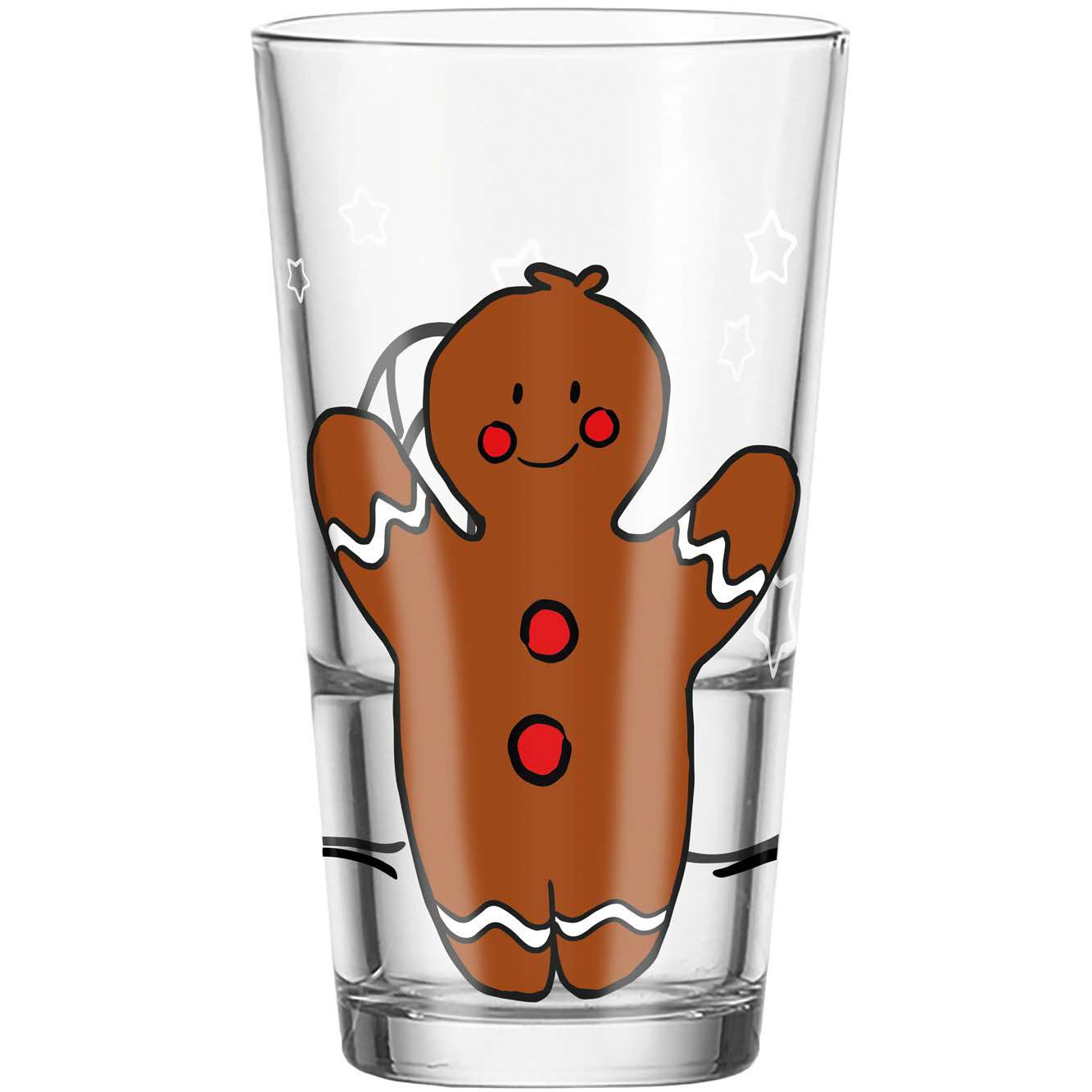 LEONARDO Glas CANDELA Lebkuchenmann 330ml