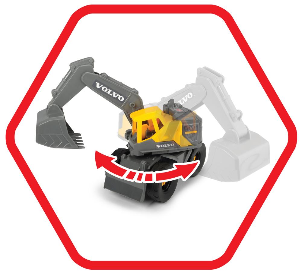 Produktbild Dickie - Construction - Mack/Volvo Heavy Loader Truck 18 von 18