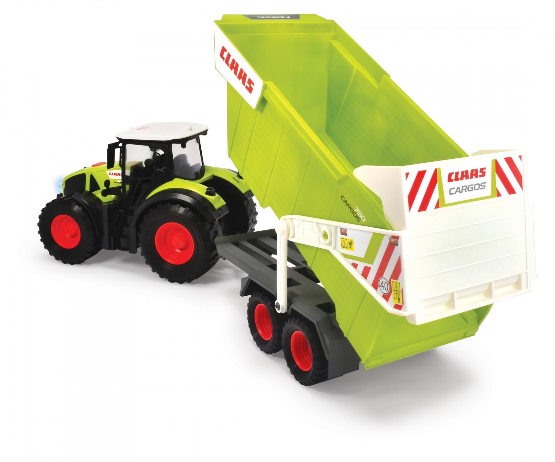 Produktbild Dickie - CLAAS Farm Tractor&Trailer 3 von 8