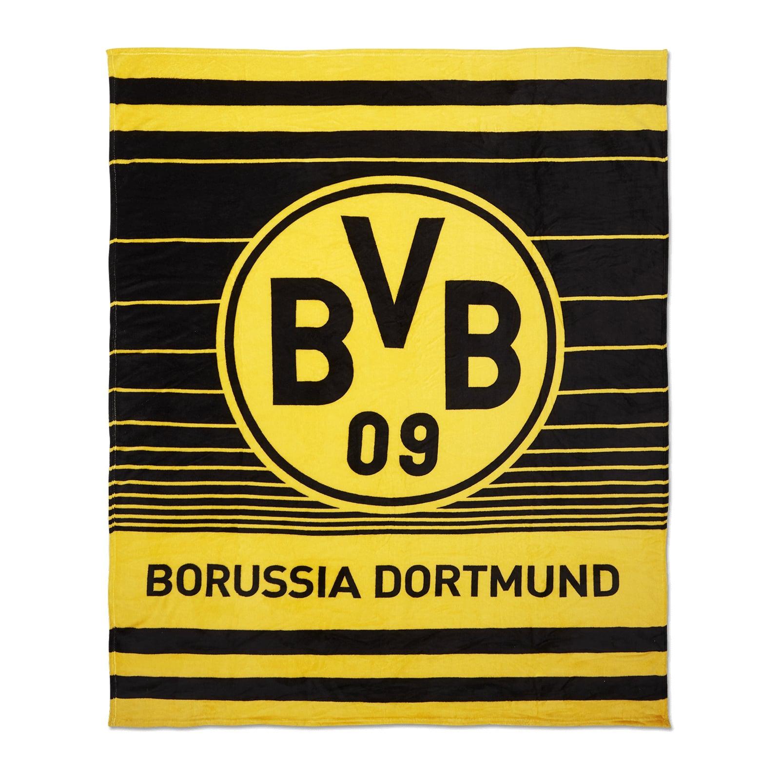 BVB Fleecedecke Streifen