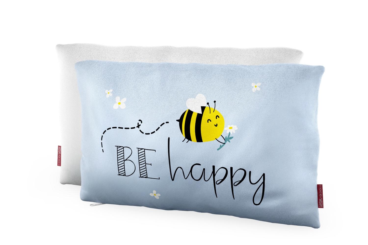Geschenk für Dich Kissen Biene 25x40 cm