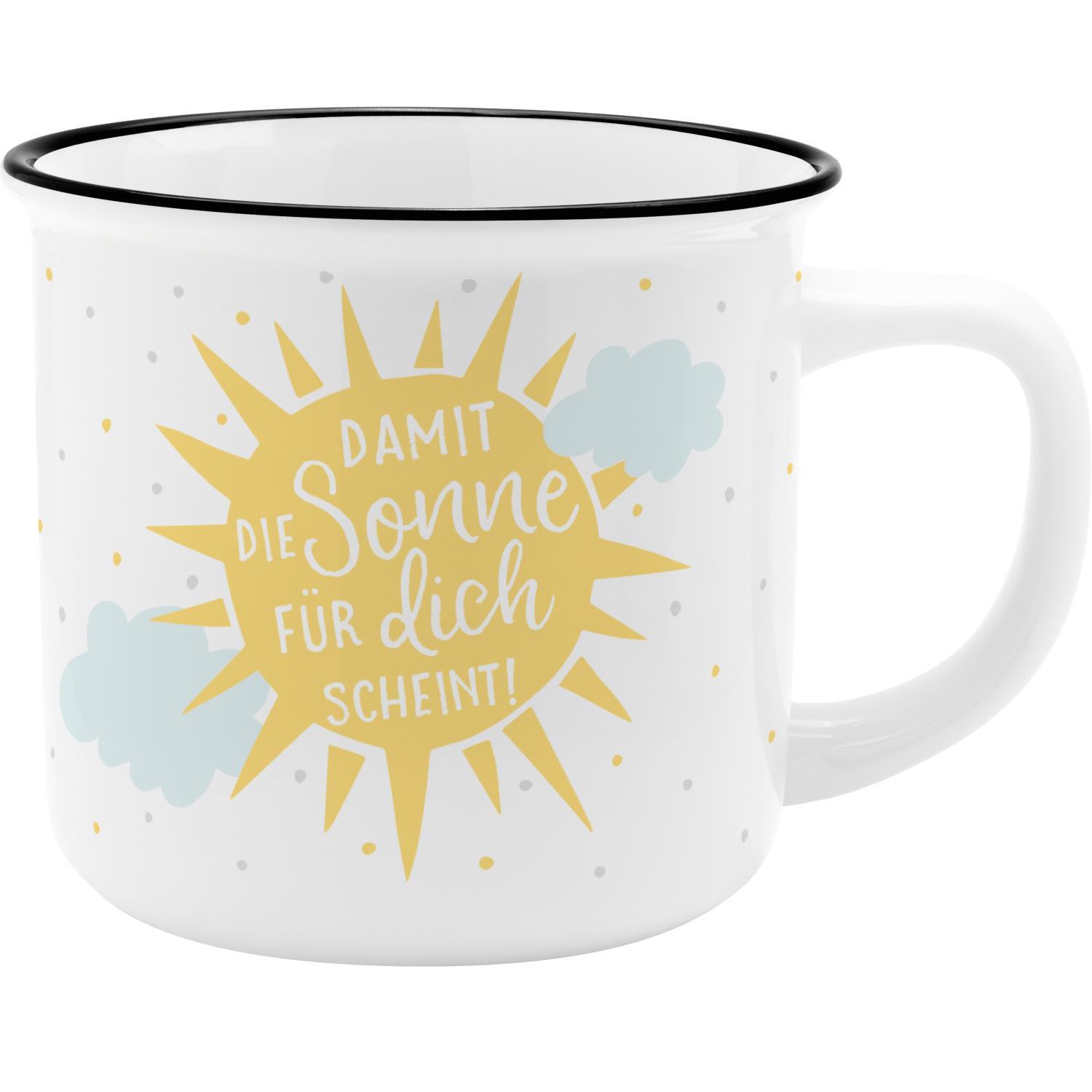 GRUSS&CO Becher »Damit die Sonne für Dich scheint!«