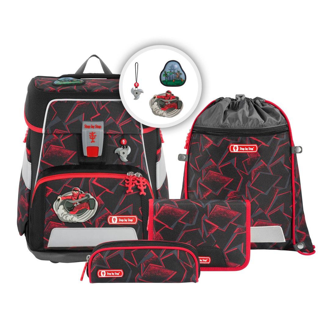 SPACE Schulranzen-Set Ninja Yuma 5teilig