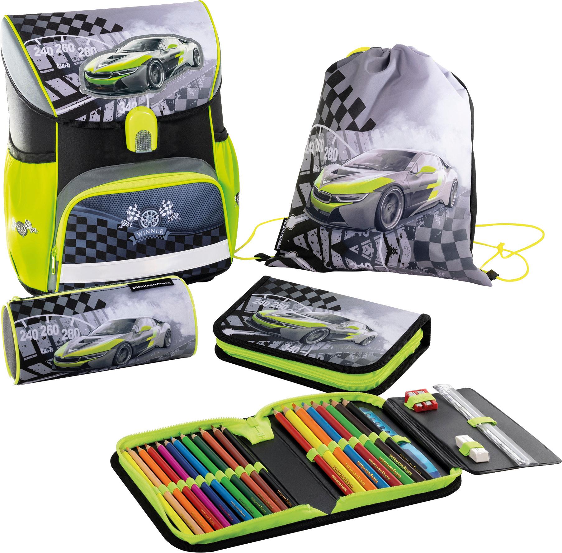 EBERHARD FABER  EFAlino Schulranzen-Set Race car