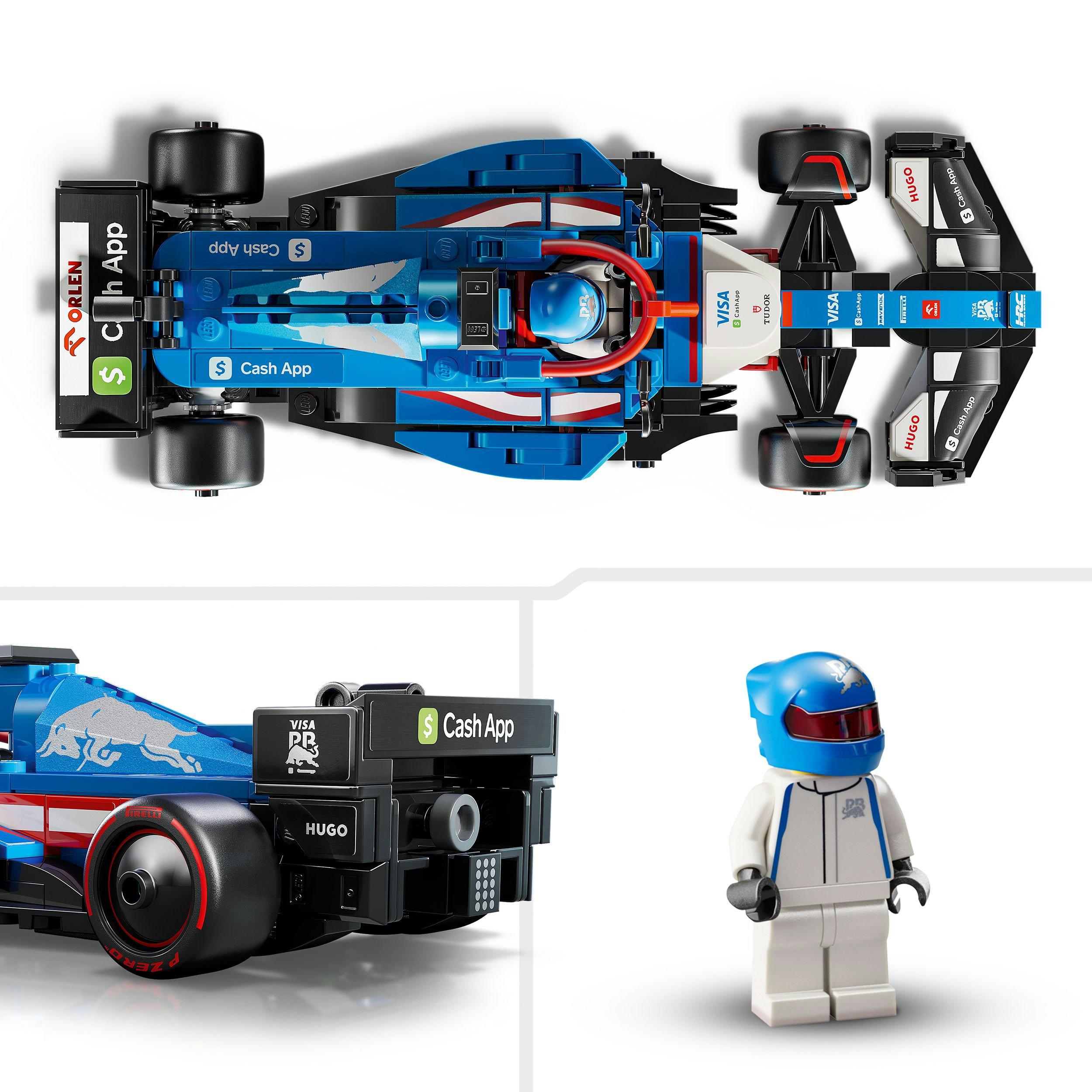 Produktbild LEGO Speed Champions Visa Cash App RB VCARB 01 F1 Rennauto Modell 77246 4 von 5