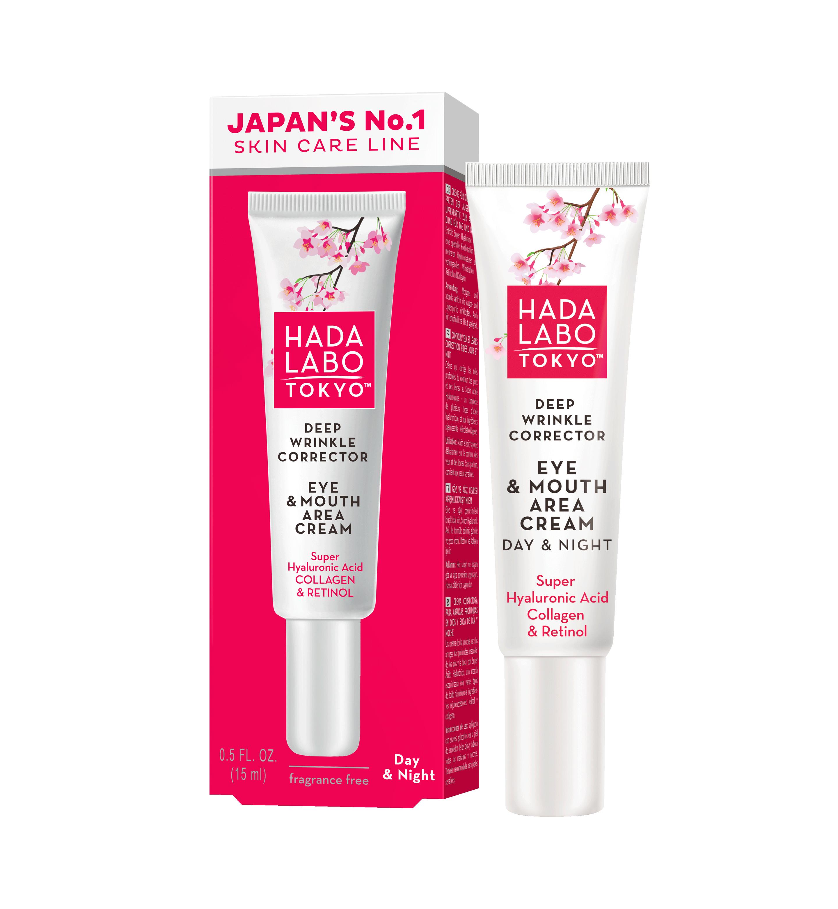HADA LABO Deep Wrinkle Corrector Eye&Mouth Cream
