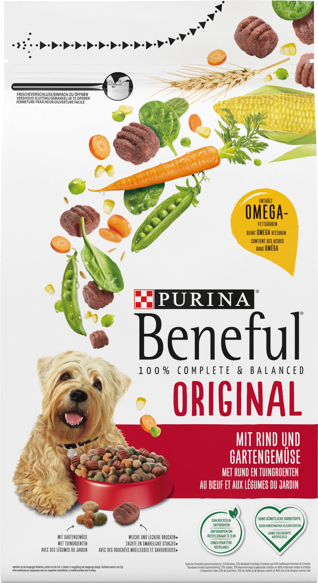 PURINA BENEFUL Original mit Rind&Gemüse