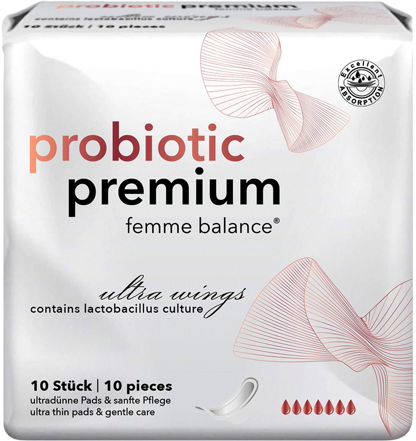 femme balance Damenbinde Probiotic Premium