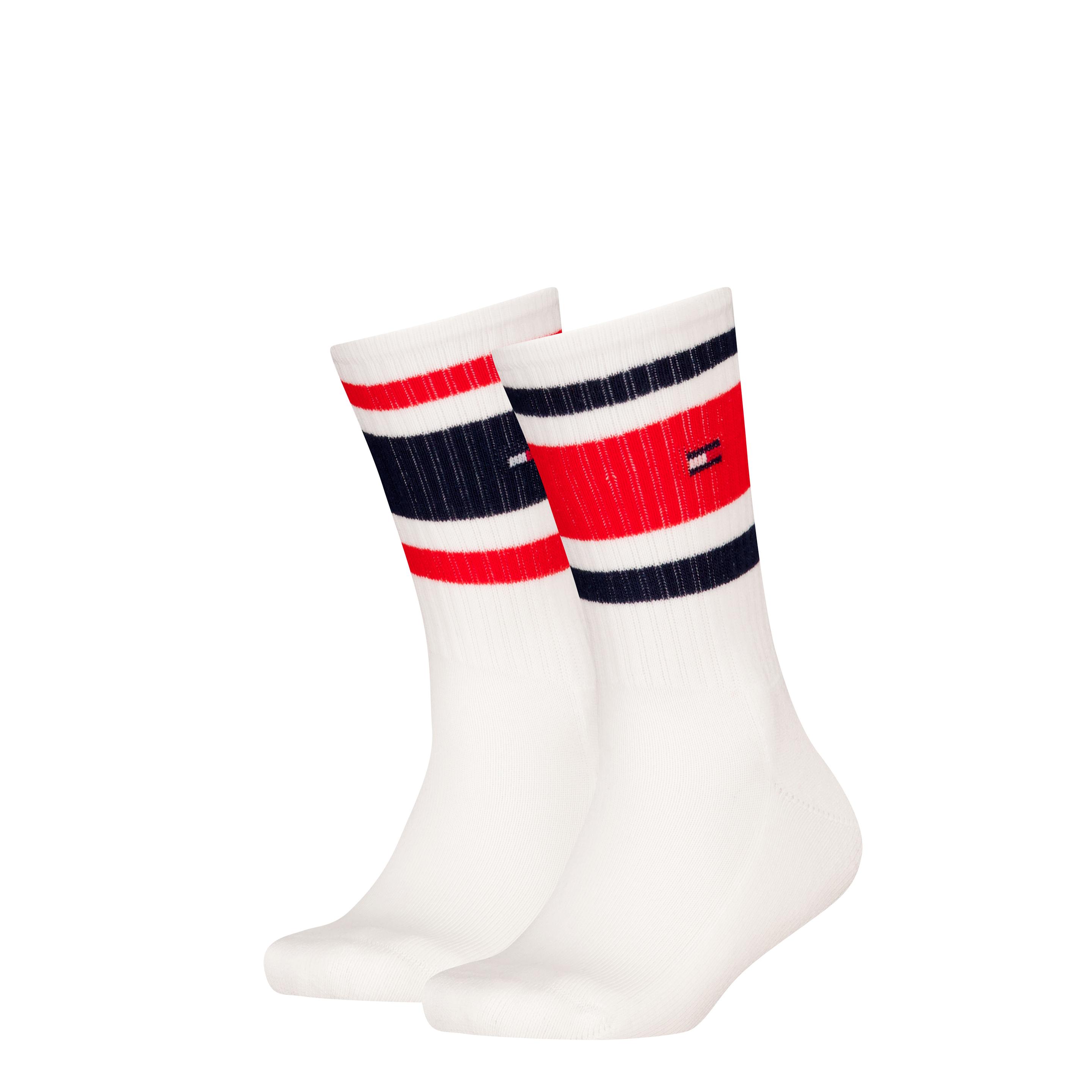 TOMMY HILFIGER Kinder Socken Sport Stripe 2er Pack