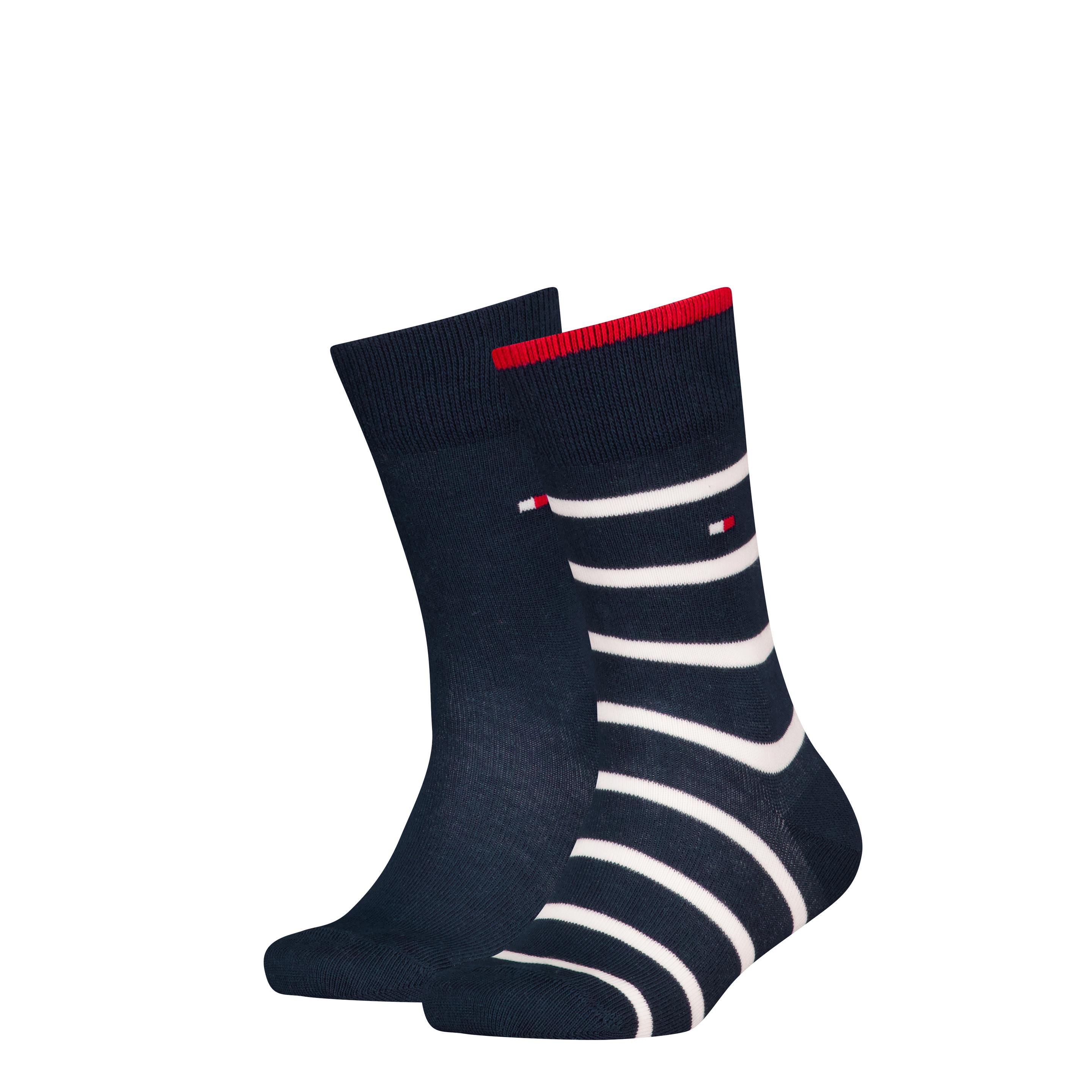 TOMMY HILFIGER Kinder Socken Breton Stripe 2er Pack