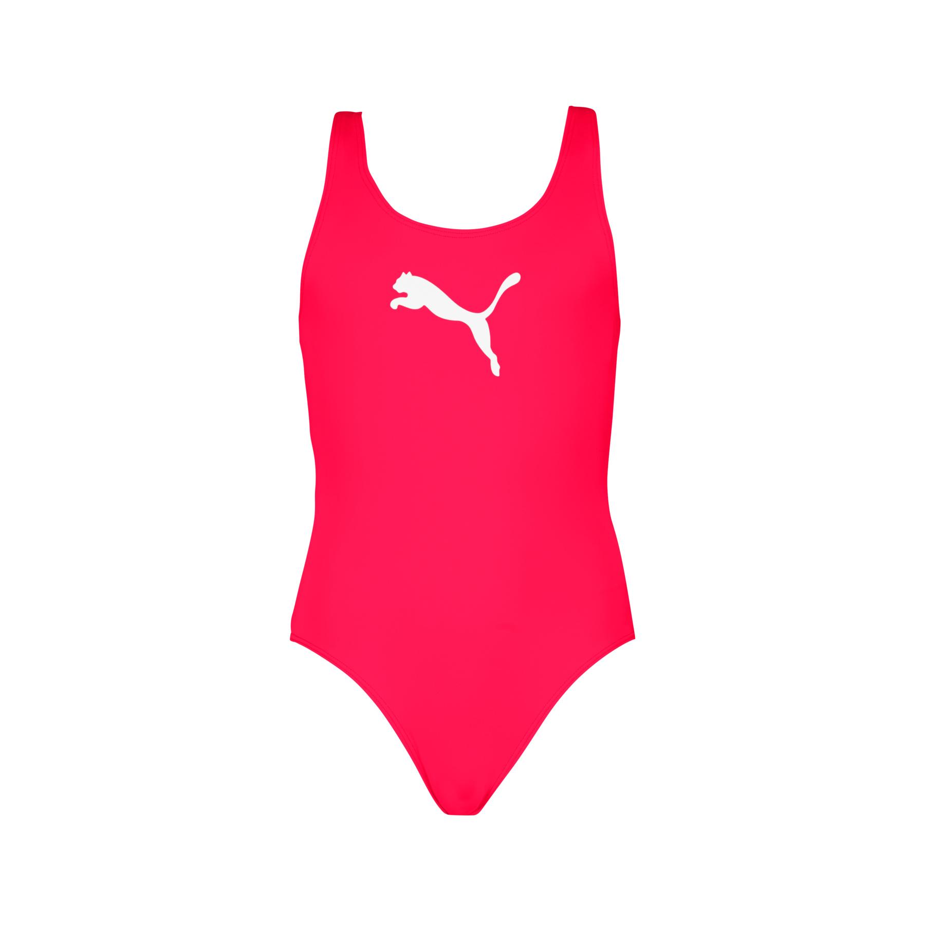 PUMA Mädchen Badeanzug Racerback