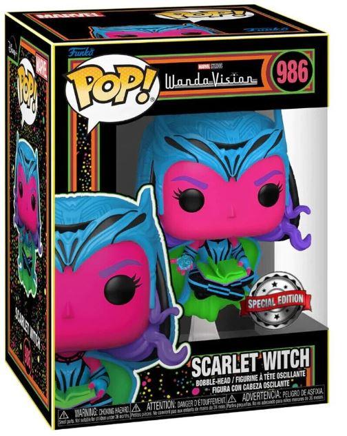 Funko - POP! - WandaVision - Scarlet Witch Black Light Vinyl